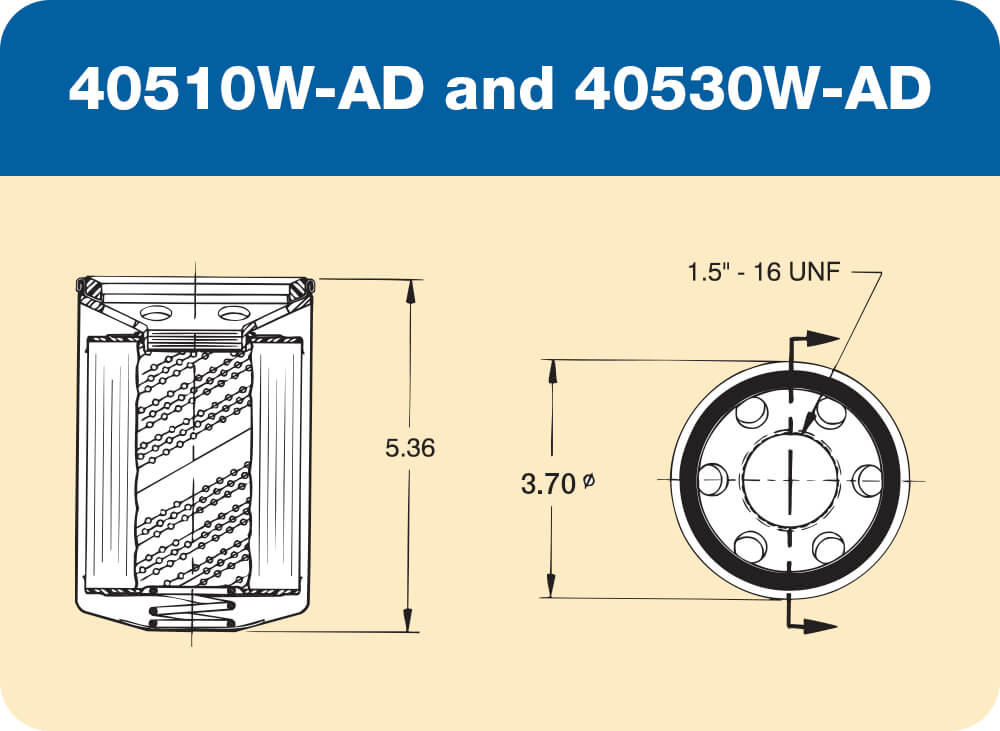 40510 W-AD and 40530W-AD Diagram