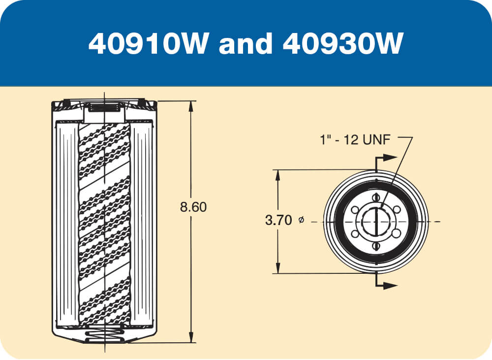 40910W and 40930W Diagram